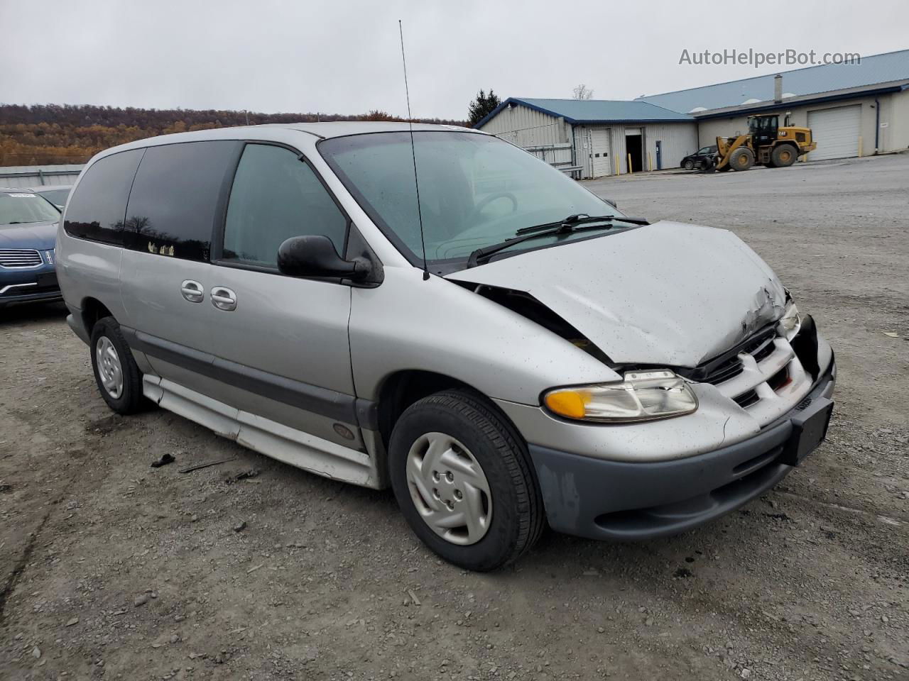 2000 Dodge Grand Caravan Se Silver vin: 1B4GP44R7YB769747