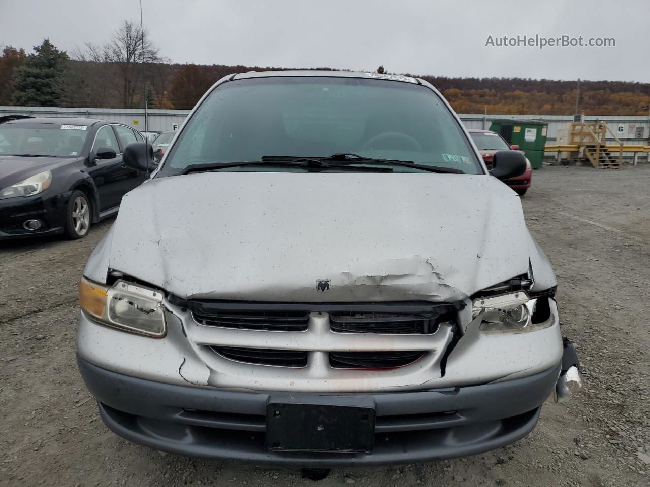 2000 Dodge Grand Caravan Se Silver vin: 1B4GP44R7YB769747