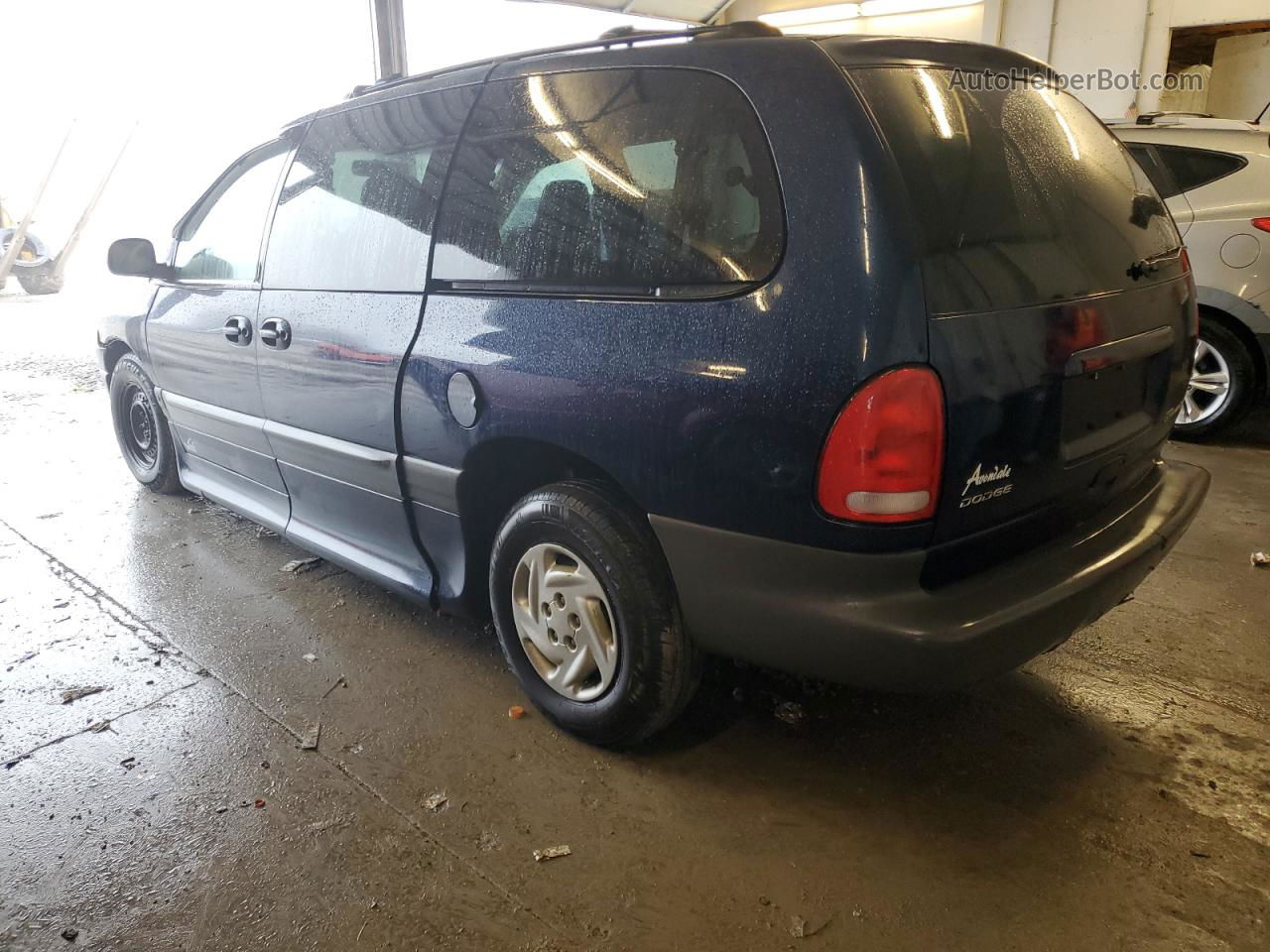 2000 Dodge Grand Caravan Se Blue vin: 1B4GP44R9YB805034