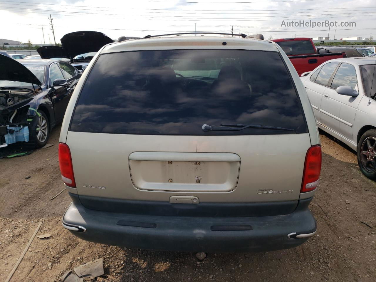 2000 Dodge Grand Caravan Le Beige vin: 1B4GP54L7YB615217