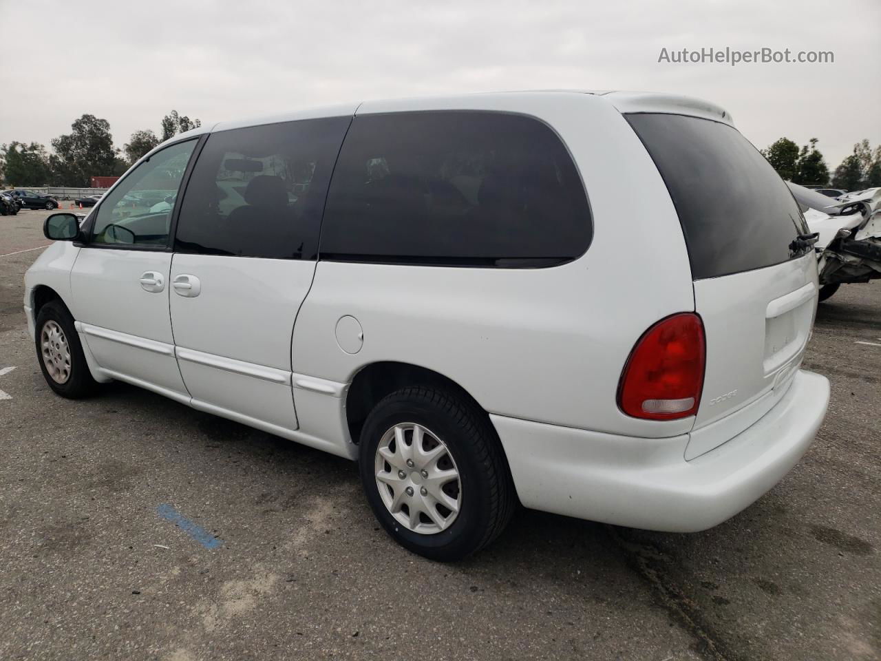 2000 Dodge Grand Caravan Le White vin: 1B4GP54L8YB509309