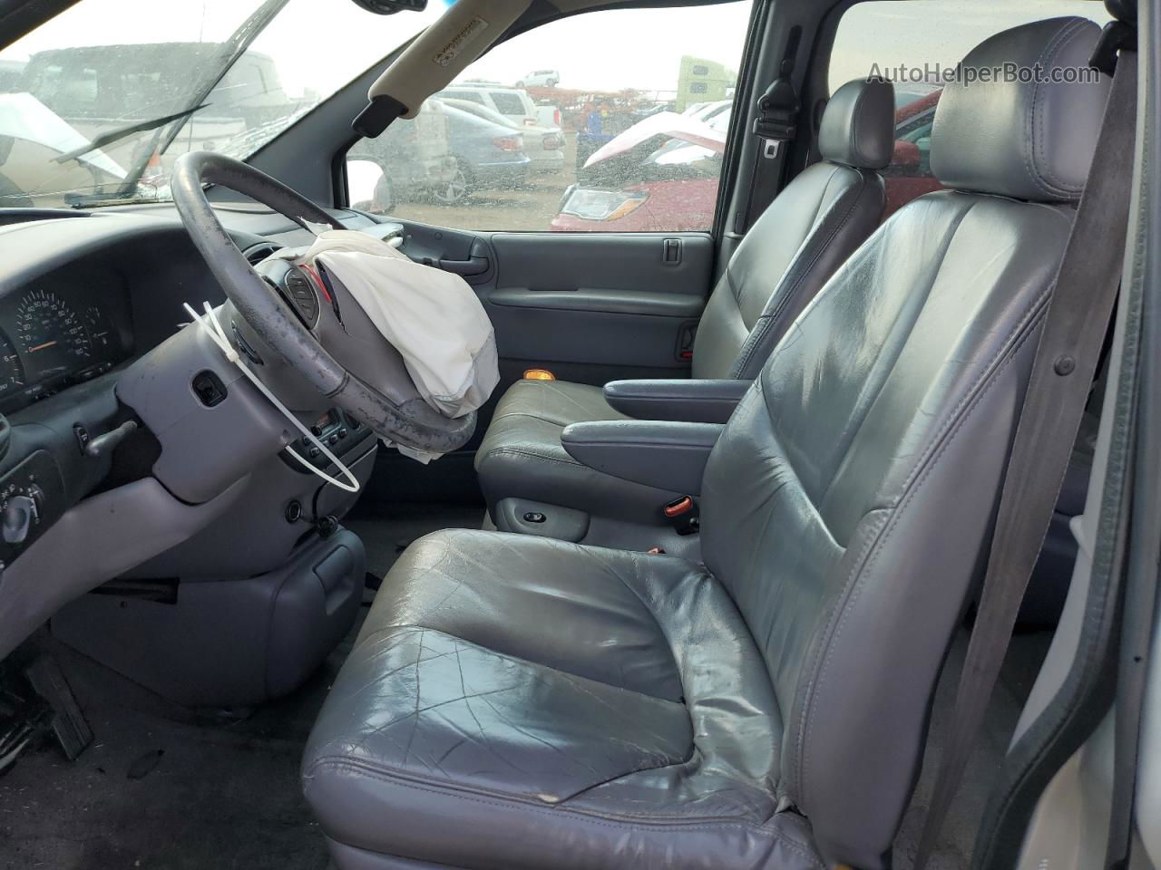 2000 Dodge Grand Caravan Es Silver vin: 1B4GP74L4YB660224