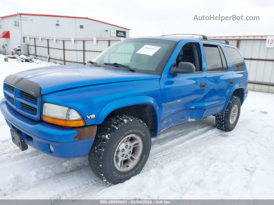 1998 Dodge Durango Slt Blue vin: 1B4HS28Y0WF159137