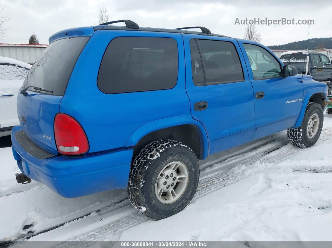 1998 Dodge Durango Slt Blue vin: 1B4HS28Y0WF159137