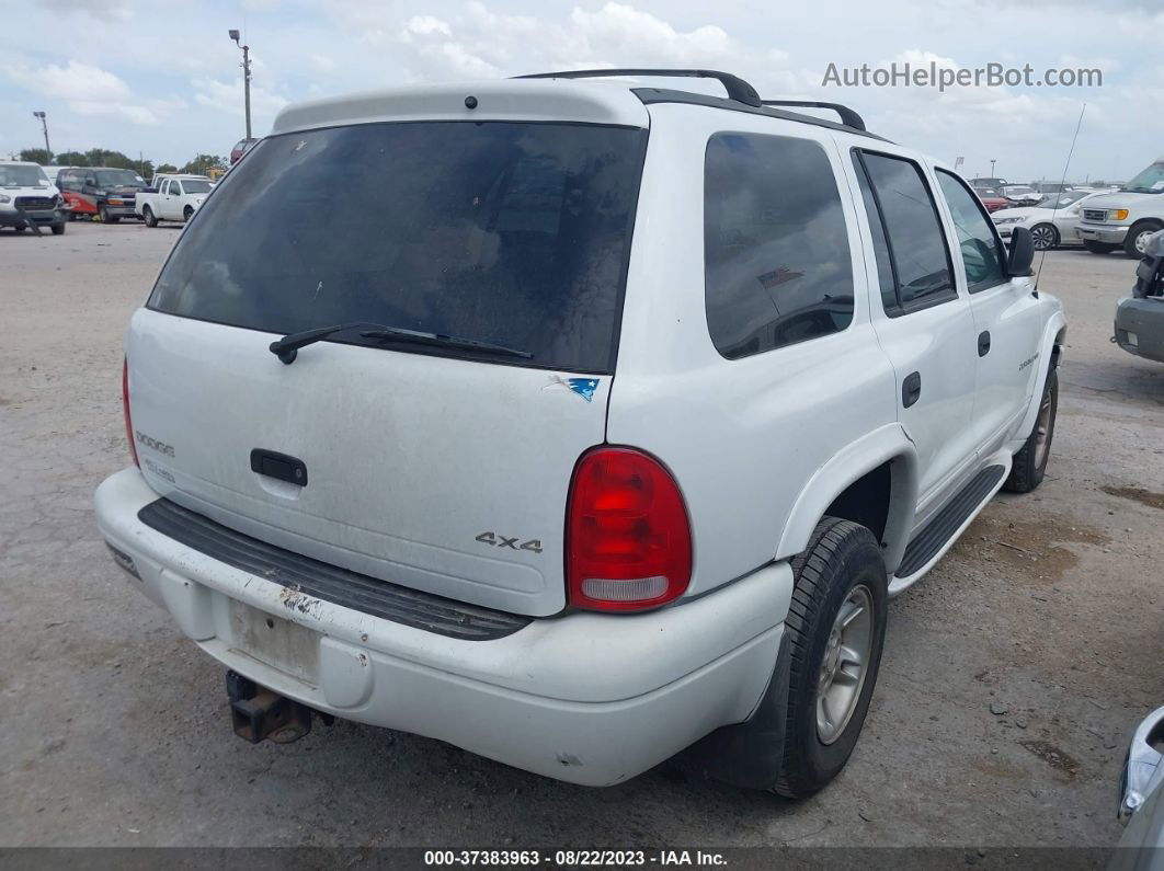 1998 Dodge Durango   White vin: 1B4HS28Y0WF160000