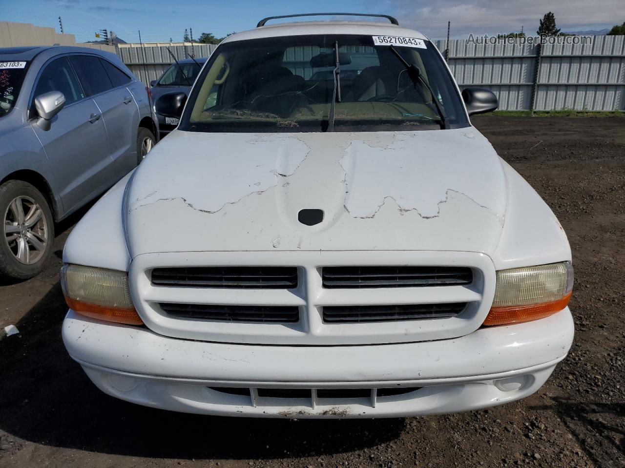 1998 Dodge Durango  White vin: 1B4HS28Y0WF165648