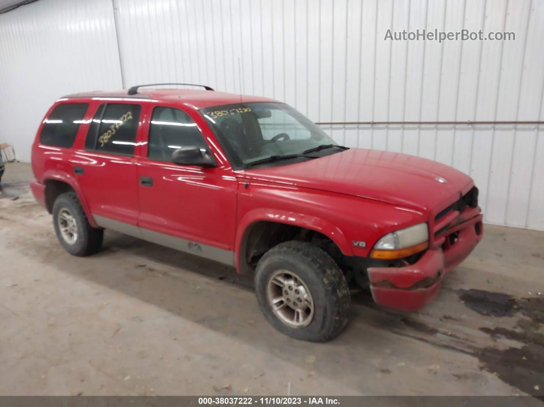 1998 Dodge Durango Slt Red vin: 1B4HS28Y0WF187617