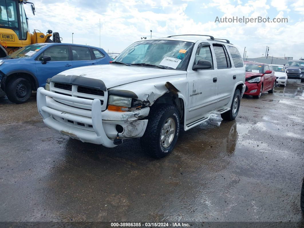 1998 Dodge Durango Slt White vin: 1B4HS28Y0WF227971