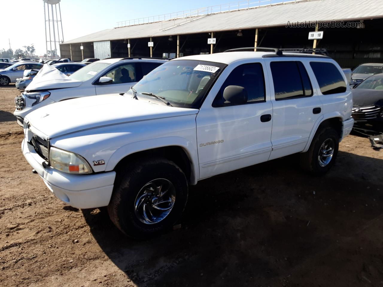 1998 Dodge Durango  White vin: 1B4HS28Y1WF149572