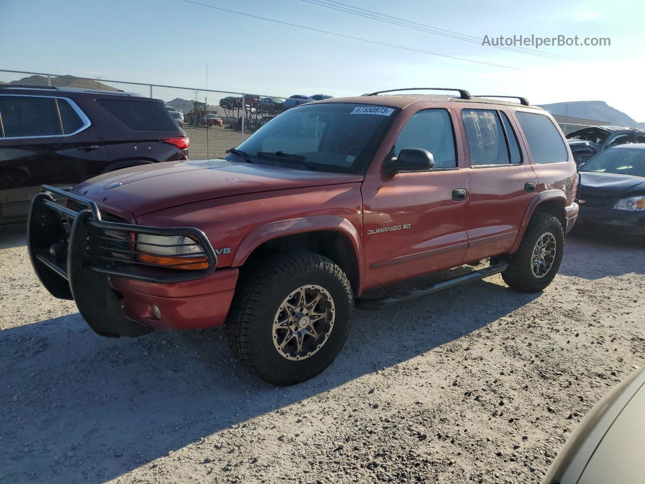 1998 Dodge Durango  Burgundy vin: 1B4HS28Y1WF154271