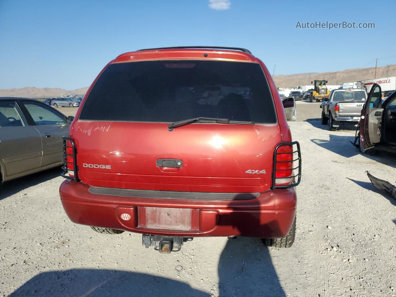 1998 Dodge Durango  Burgundy vin: 1B4HS28Y1WF154271