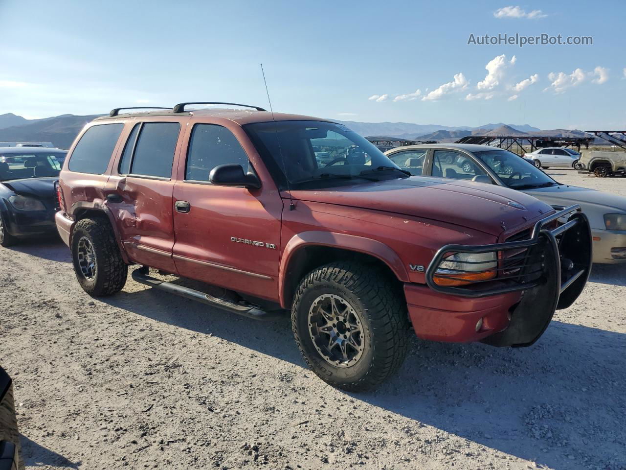 1998 Dodge Durango  Burgundy vin: 1B4HS28Y1WF154271