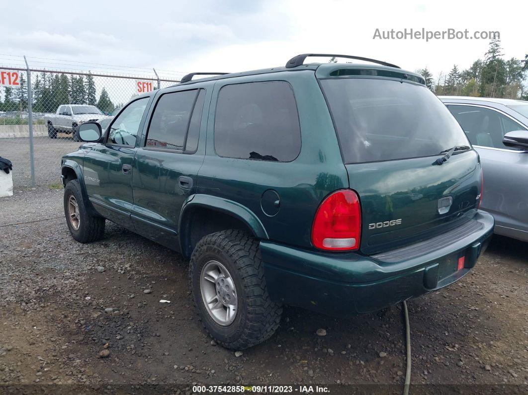 1998 Dodge Durango   Green vin: 1B4HS28Y1WF187156