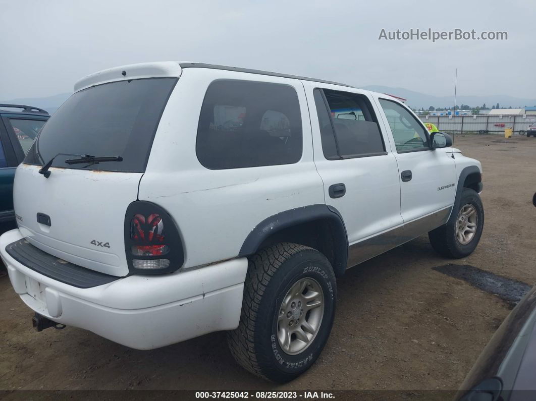 1998 Dodge Durango   Белый vin: 1B4HS28Y1WF187917