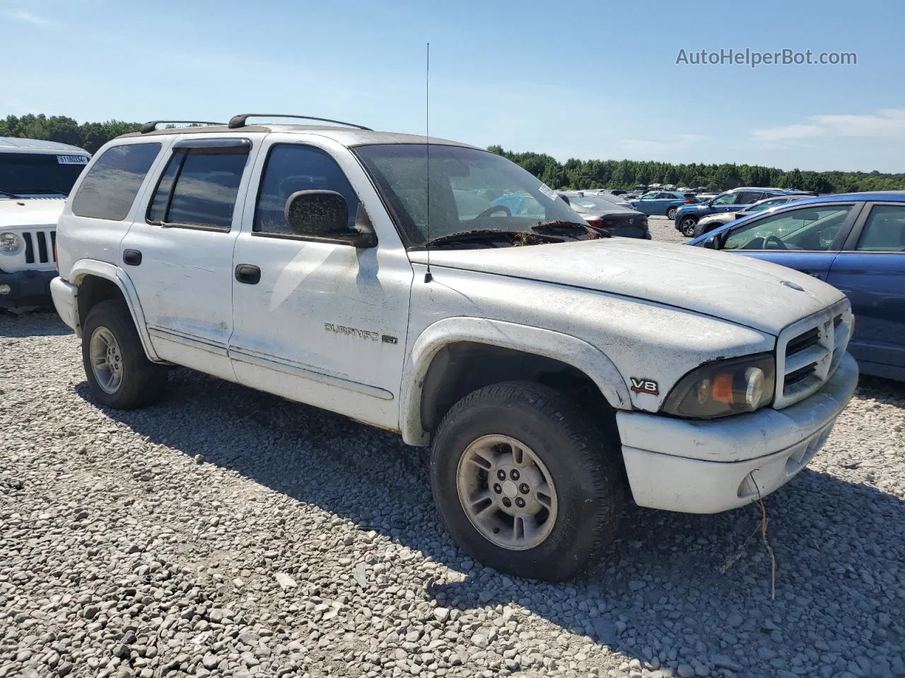 1998 Dodge Durango  Белый vin: 1B4HS28Y1WF199405