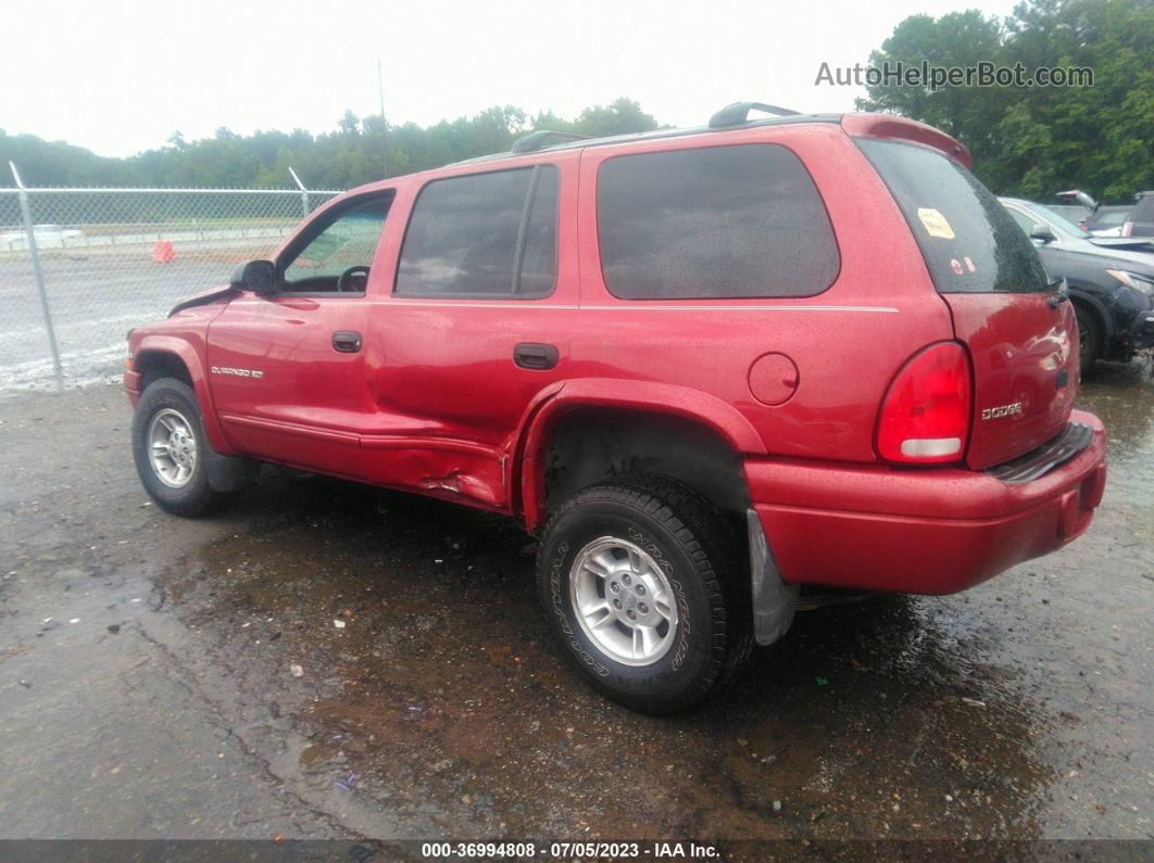 1998 Dodge Durango   Red vin: 1B4HS28Y1WF199596