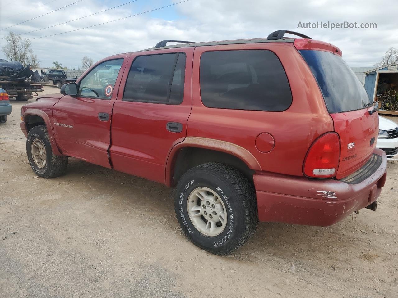 1998 Dodge Durango  Red vin: 1B4HS28Y2WF101322