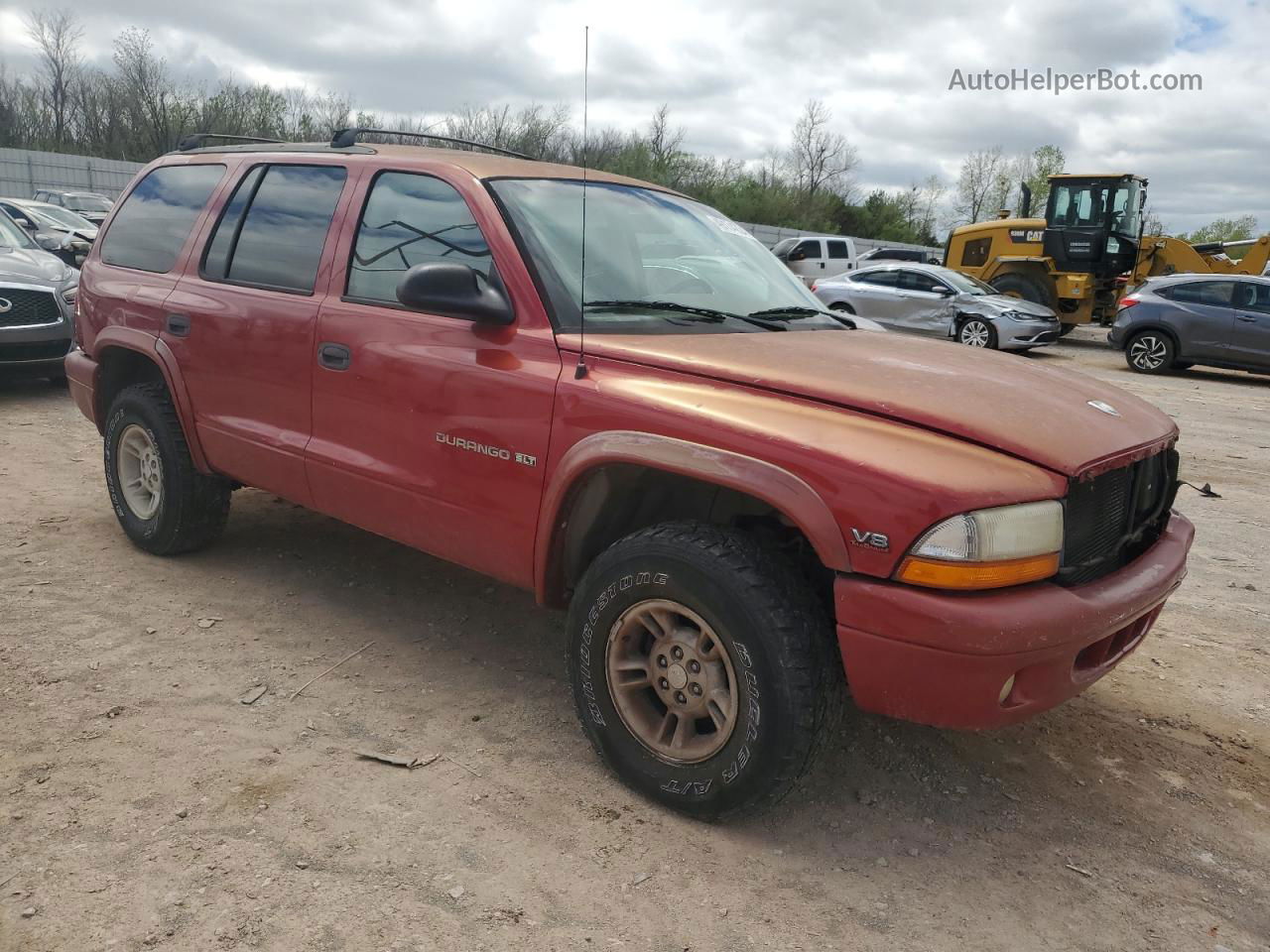 1998 Dodge Durango  Red vin: 1B4HS28Y2WF101322