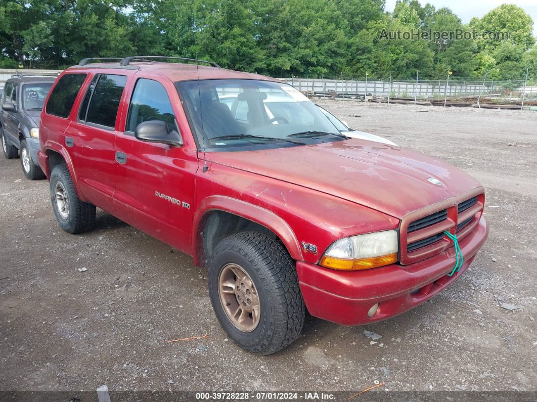 1998 Dodge Durango Slt Красный vin: 1B4HS28Y3WF105217