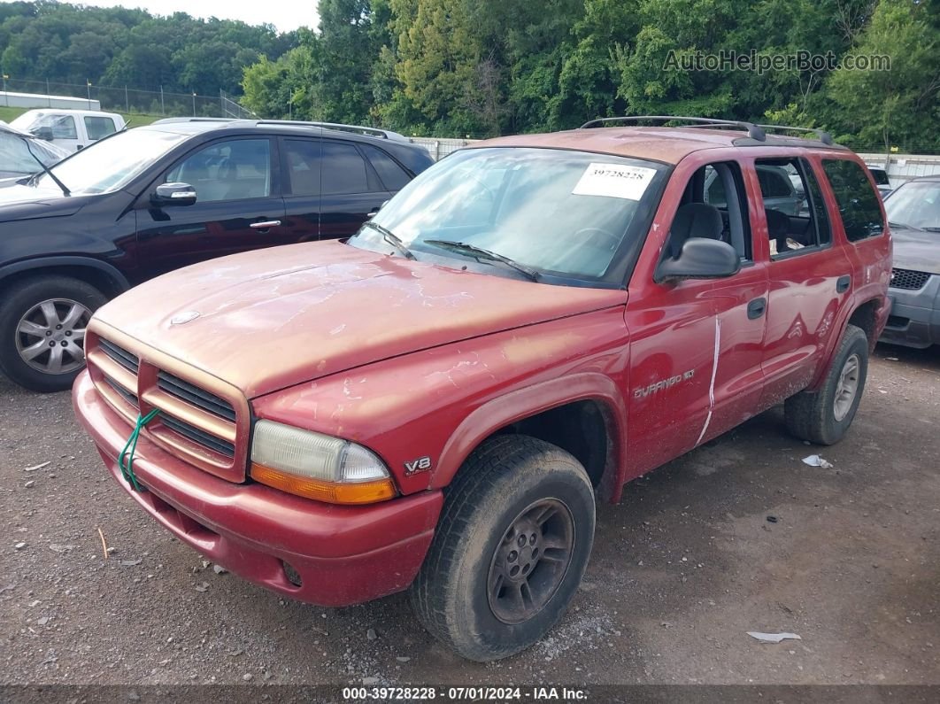 1998 Dodge Durango Slt Red vin: 1B4HS28Y3WF105217