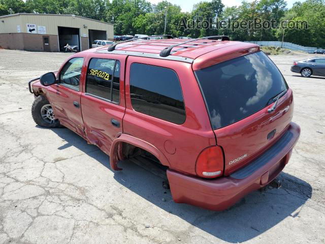 1998 Dodge Durango  Red vin: 1B4HS28Y3WF125550