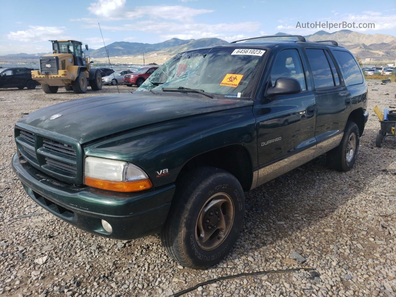 1998 Dodge Durango  Green vin: 1B4HS28Y3WF150612