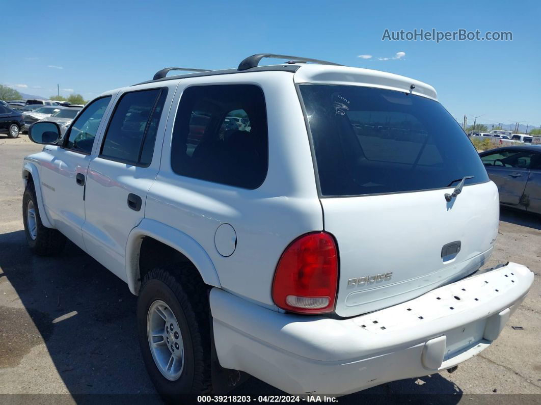 1998 Dodge Durango Slt White vin: 1B4HS28Y3WF208265