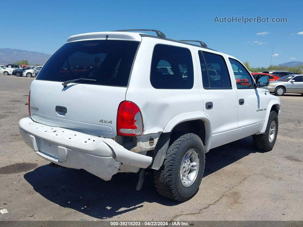 1998 Dodge Durango Slt Белый vin: 1B4HS28Y3WF208265