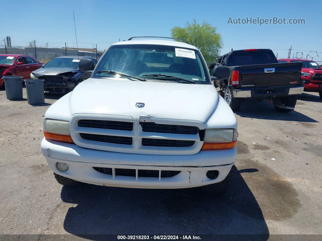 1998 Dodge Durango Slt White vin: 1B4HS28Y3WF208265