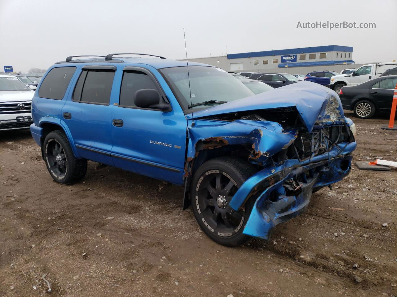 1998 Dodge Durango  Blue vin: 1B4HS28Y3WF214423