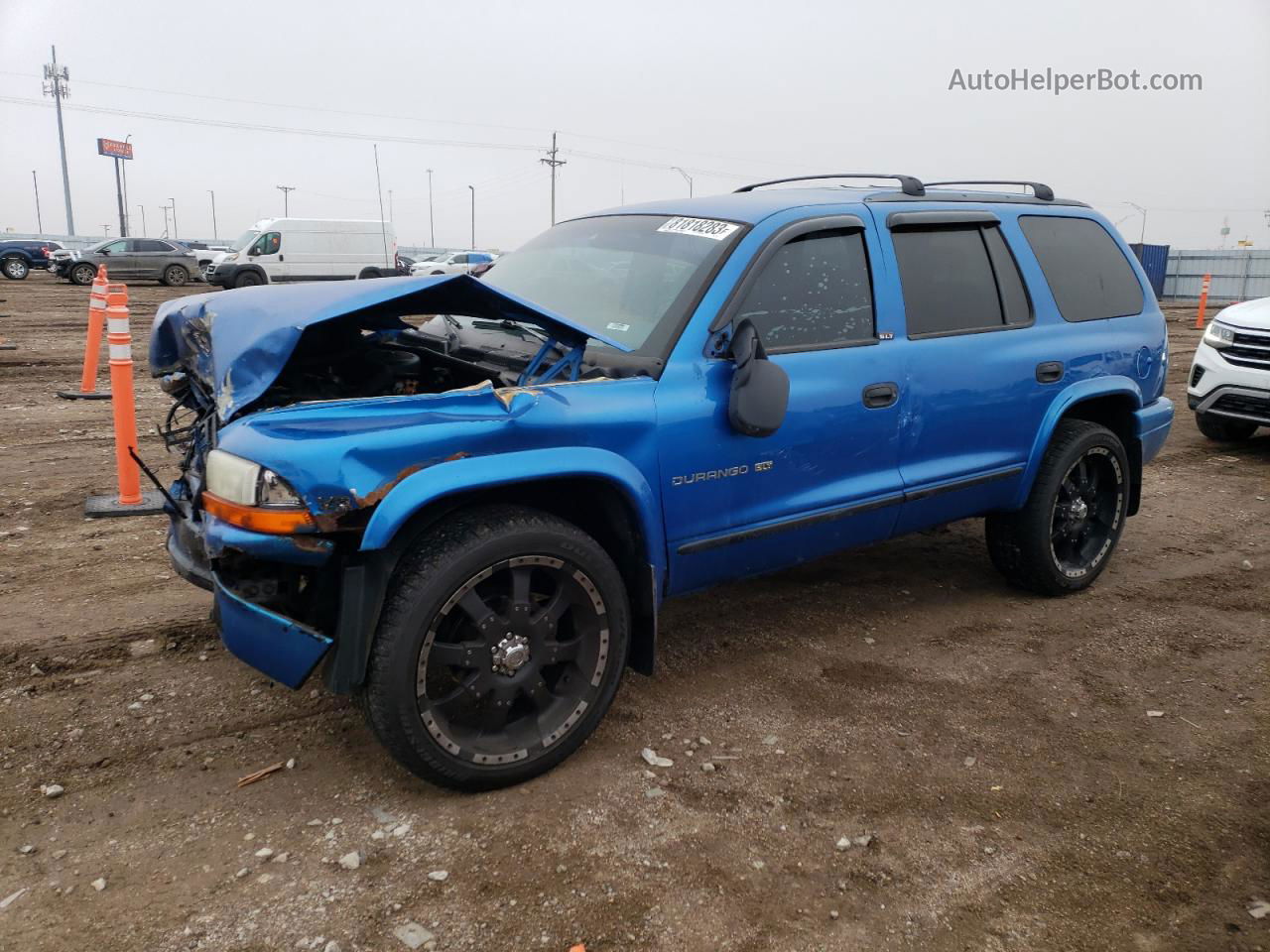 1998 Dodge Durango  Синий vin: 1B4HS28Y3WF214423