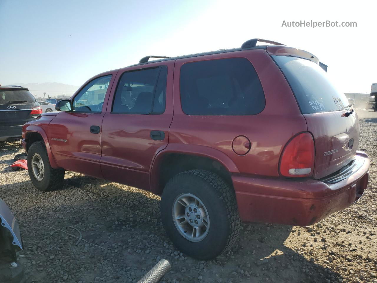 1998 Dodge Durango  Burgundy vin: 1B4HS28Y4WF104075