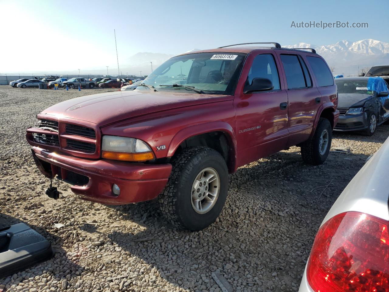 1998 Dodge Durango  Бордовый vin: 1B4HS28Y4WF104075