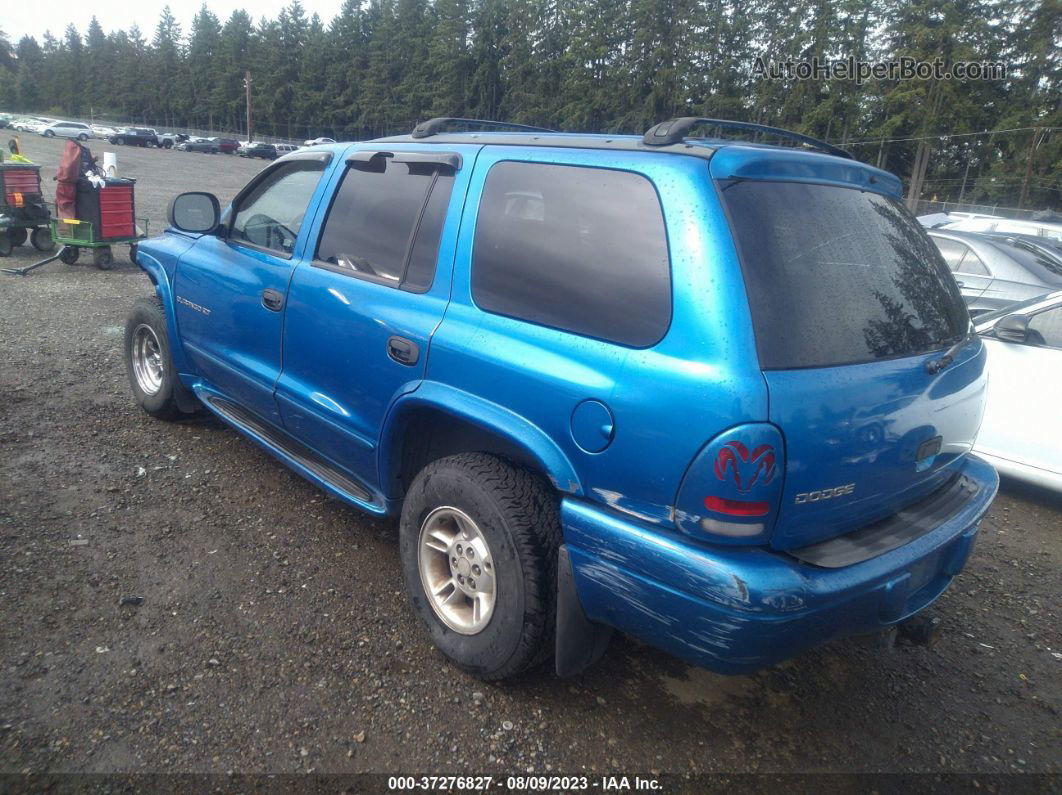 1998 Dodge Durango   Blue vin: 1B4HS28Y4WF156984