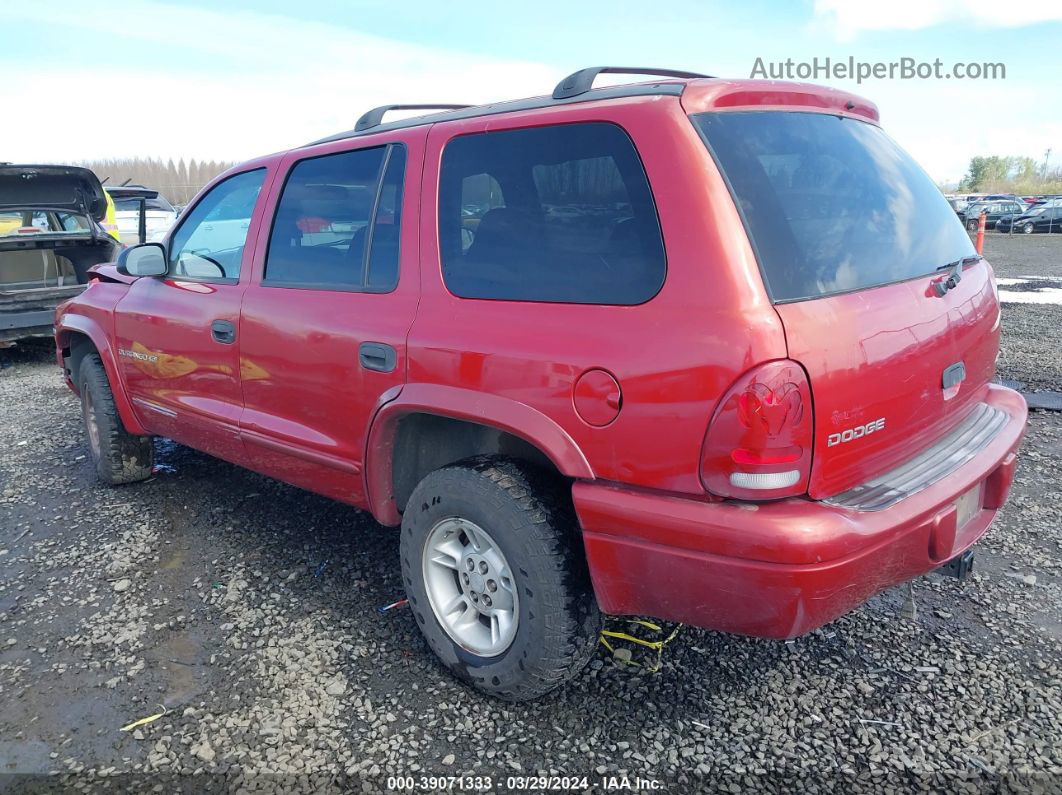 1998 Dodge Durango Slt Red vin: 1B4HS28Y4WF163997