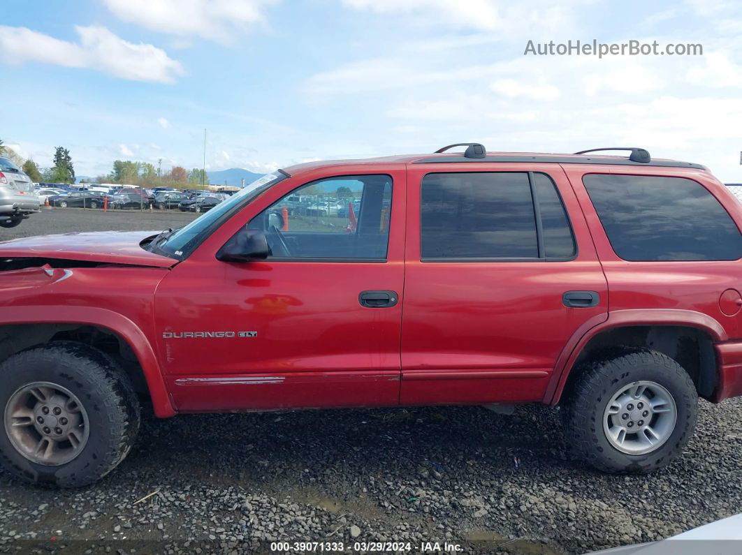 1998 Dodge Durango Slt Red vin: 1B4HS28Y4WF163997