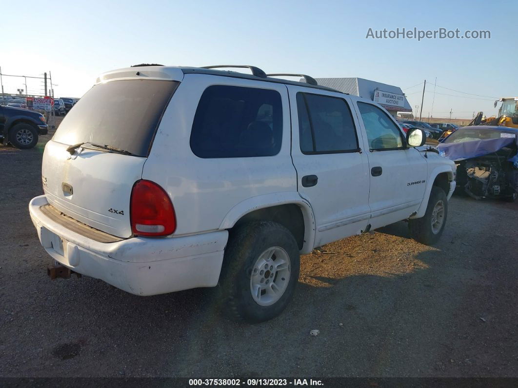 1998 Dodge Durango   White vin: 1B4HS28Y5WF124268