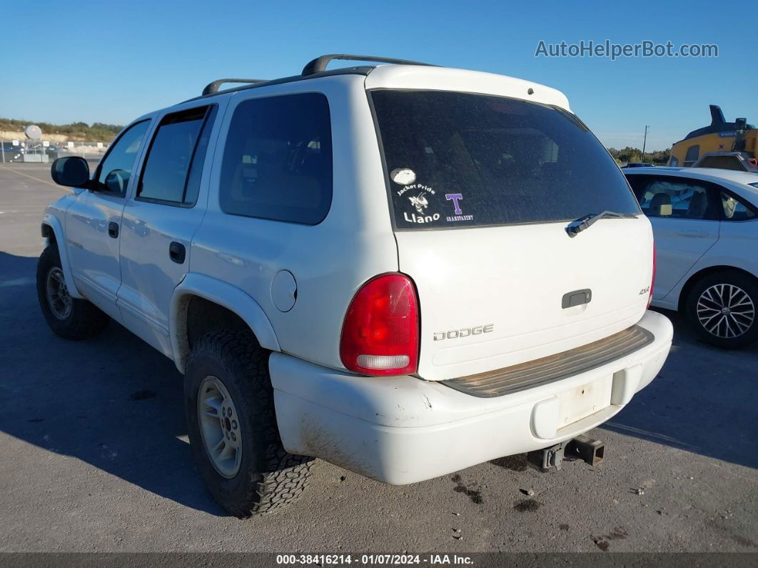 1998 Dodge Durango Slt Белый vin: 1B4HS28Y5WF131768