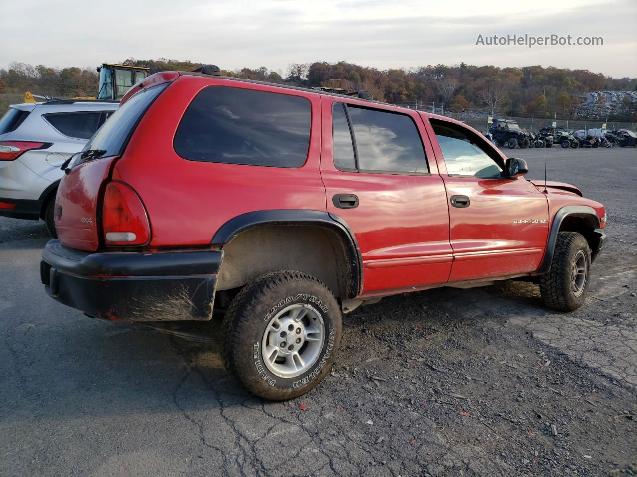 1998 Dodge Durango  Red vin: 1B4HS28Y5WF139062