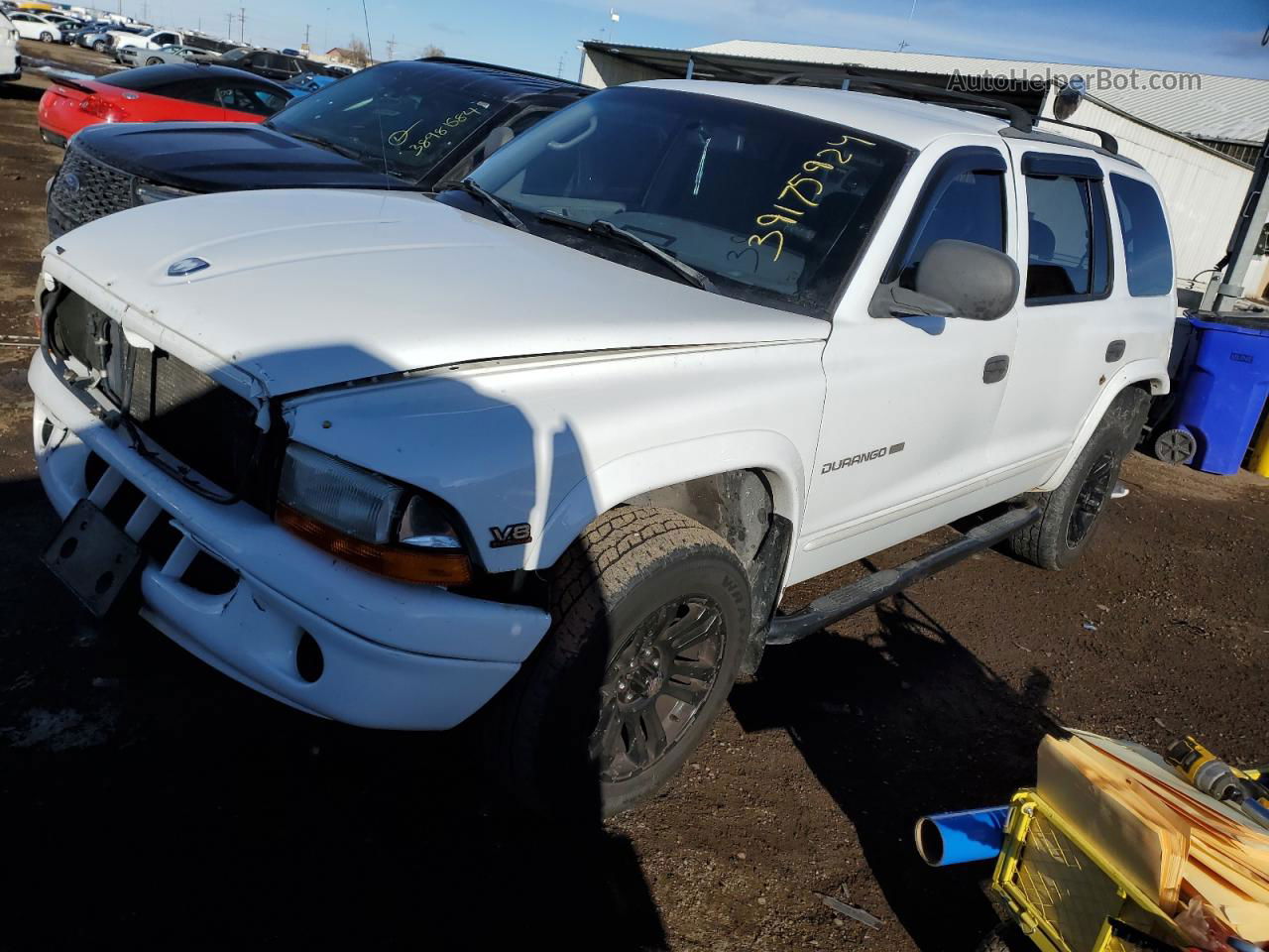 1998 Dodge Durango  White vin: 1B4HS28Y5WF194577