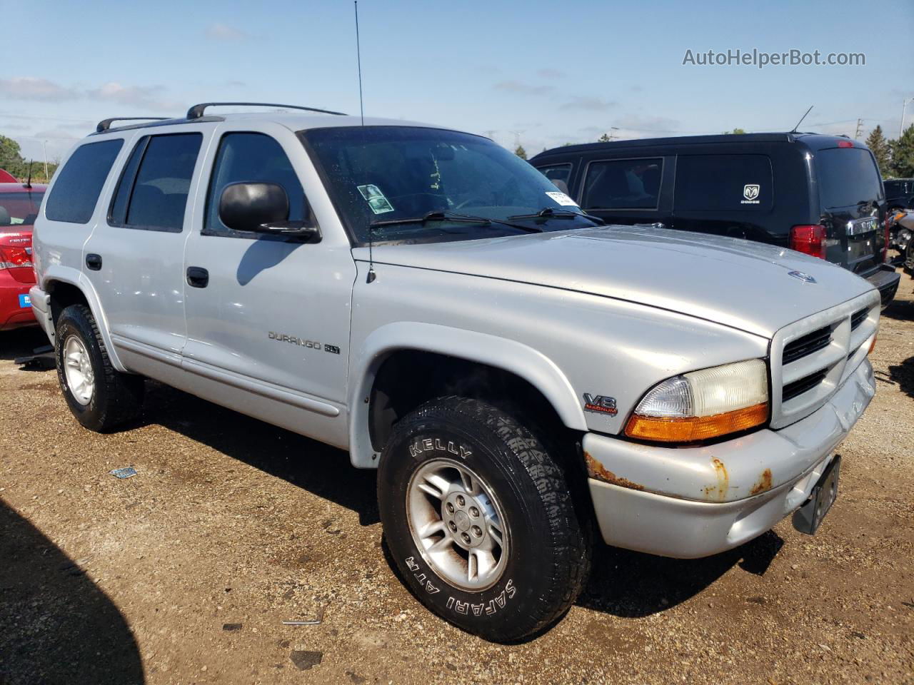 1998 Dodge Durango  Серебряный vin: 1B4HS28Y5WF194725