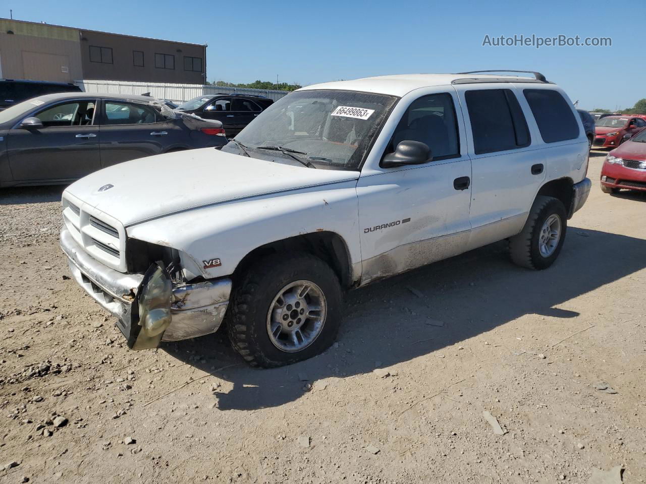 1998 Dodge Durango  White vin: 1B4HS28Y6WF174614