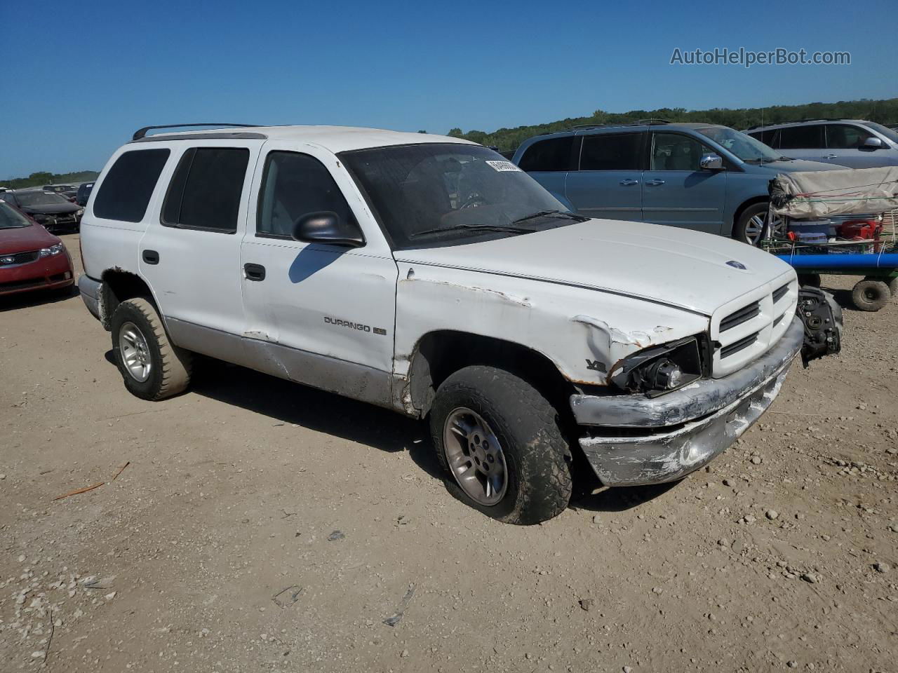 1998 Dodge Durango  White vin: 1B4HS28Y6WF174614