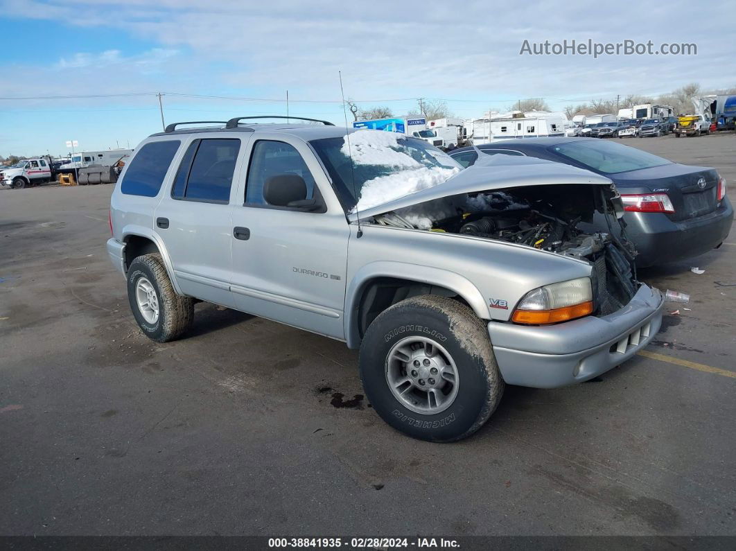 1998 Dodge Durango Slt Silver vin: 1B4HS28Y6WF199920