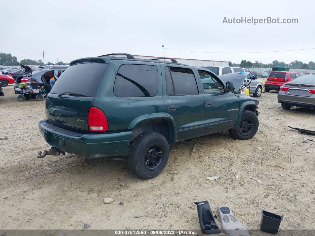 1998 Dodge Durango   Green vin: 1B4HS28Y7WF215378