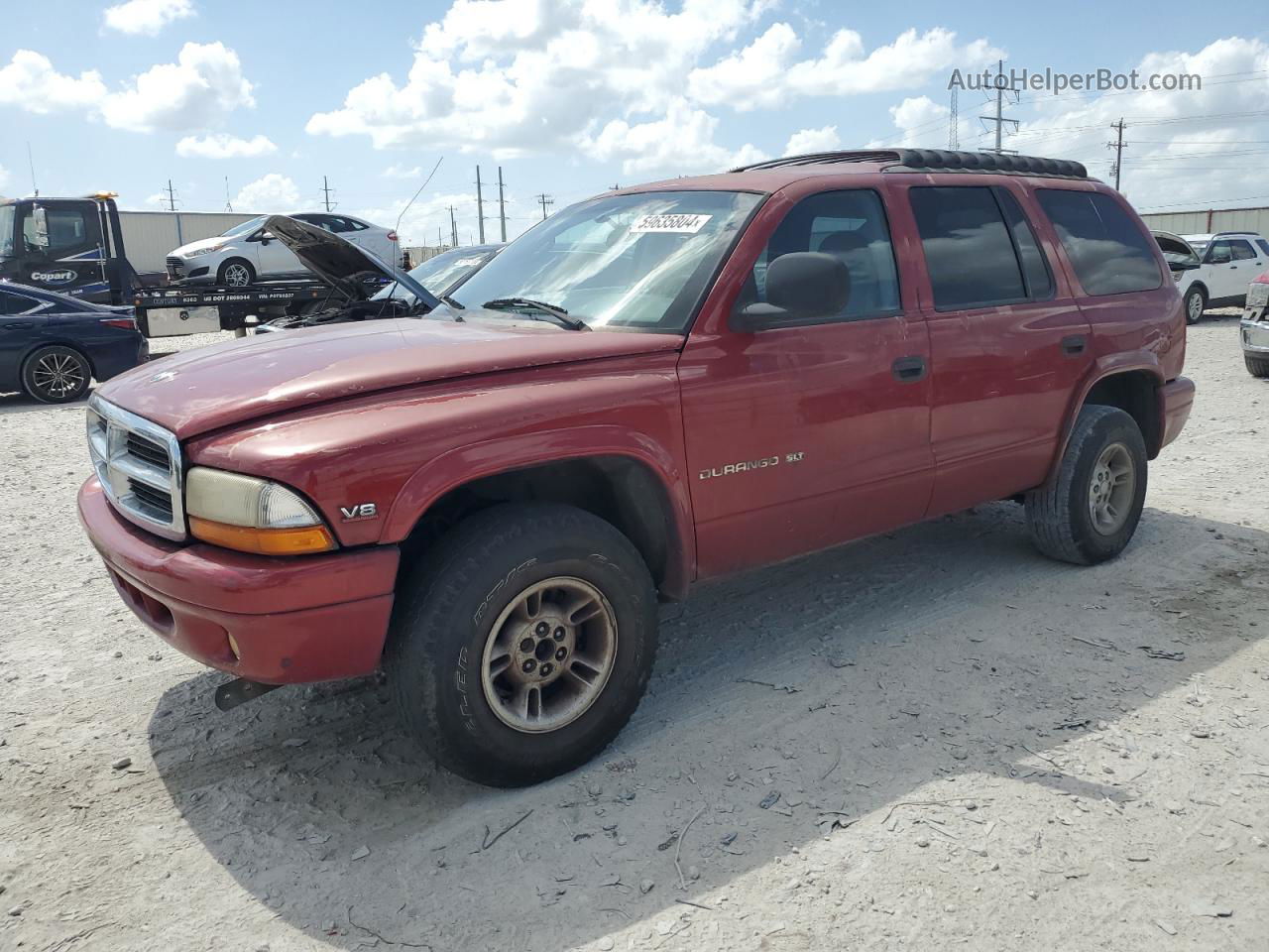 1998 Dodge Durango  Красный vin: 1B4HS28Y8WF112535