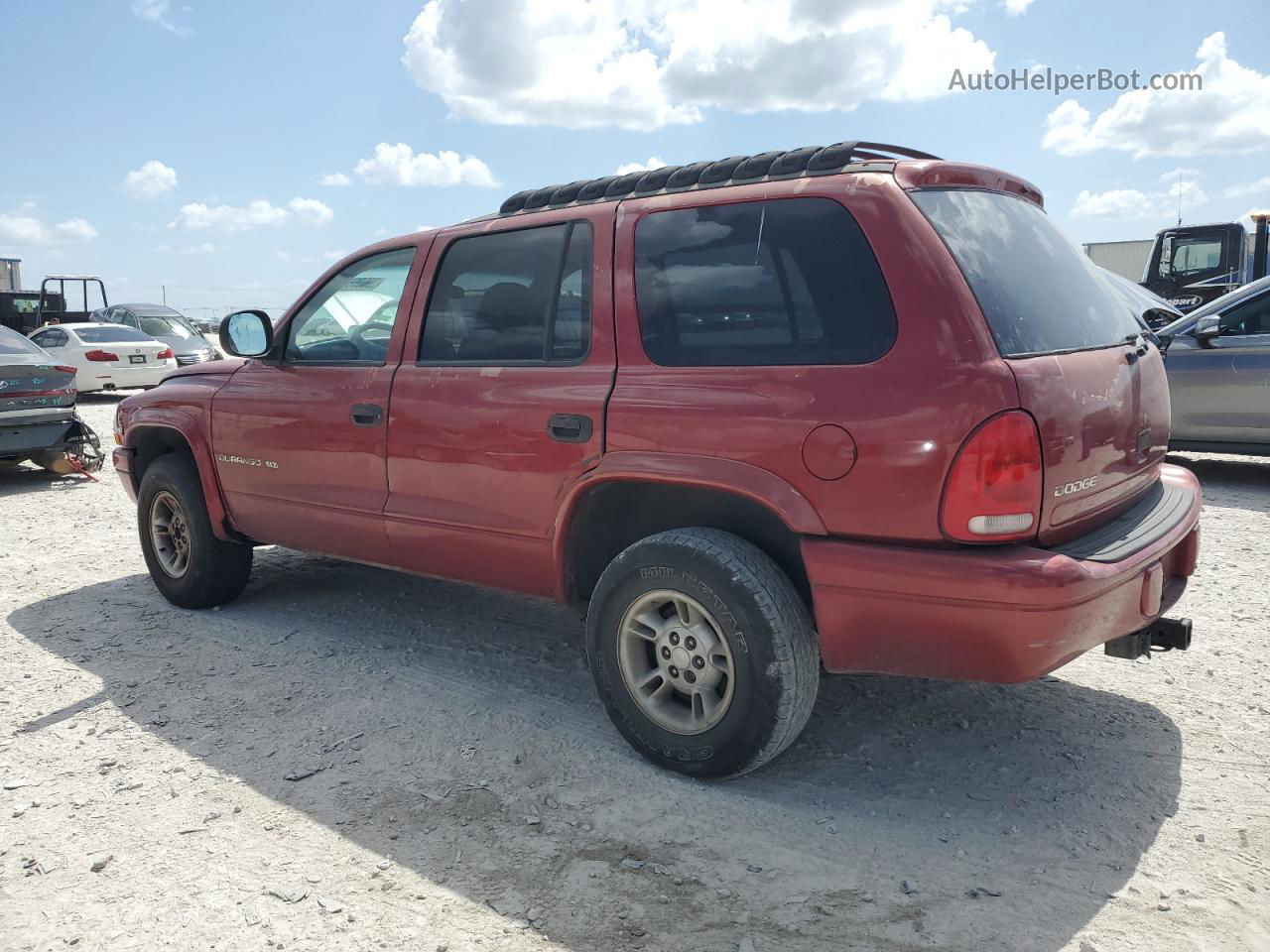 1998 Dodge Durango  Красный vin: 1B4HS28Y8WF112535