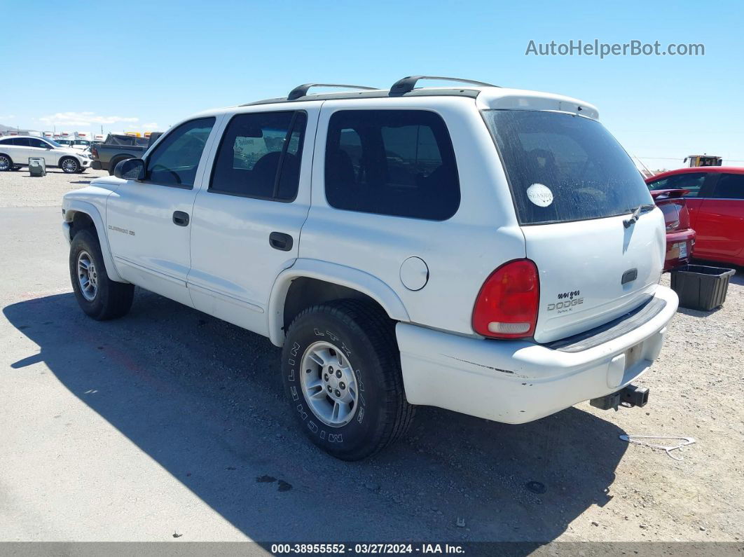 1998 Dodge Durango Slt Белый vin: 1B4HS28Y9WF134298