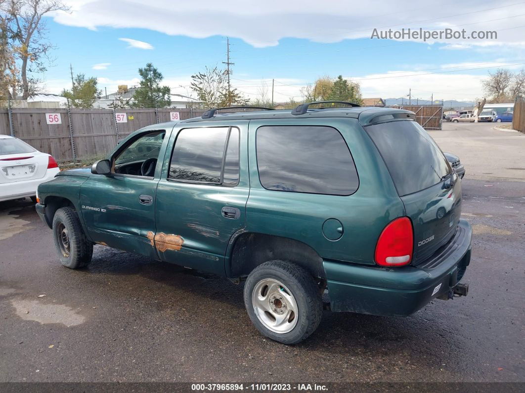 1998 Dodge Durango Slt Зеленый vin: 1B4HS28Y9WF147875