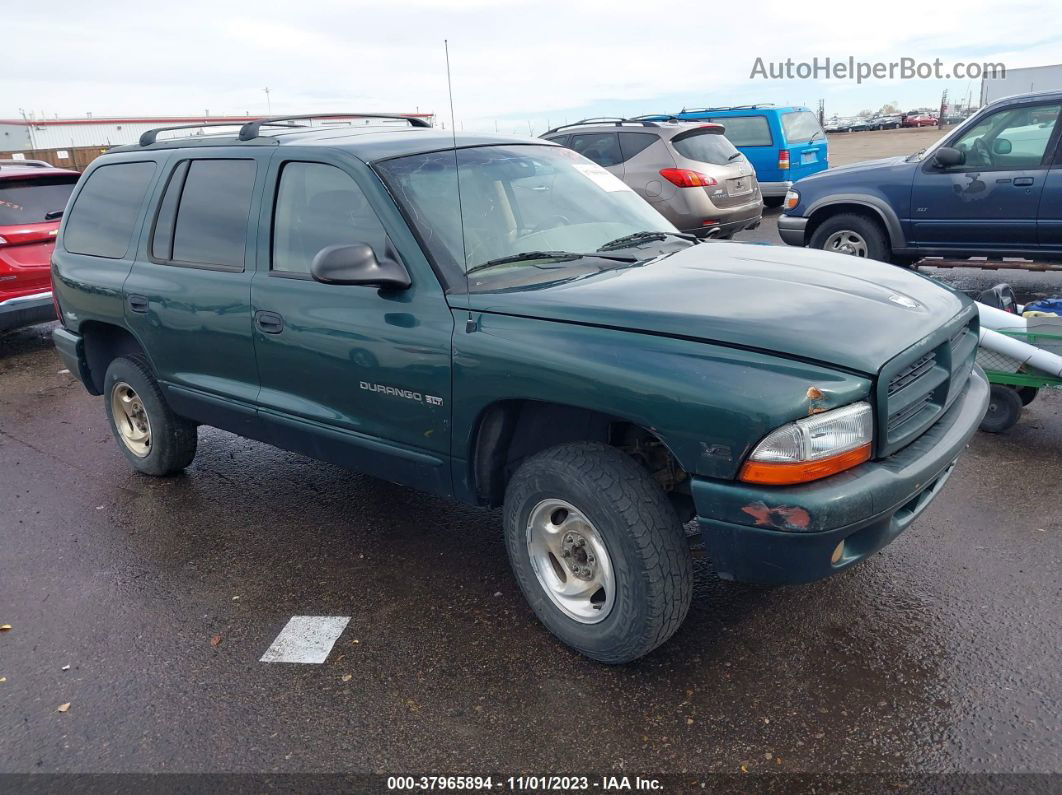 1998 Dodge Durango Slt Green vin: 1B4HS28Y9WF147875